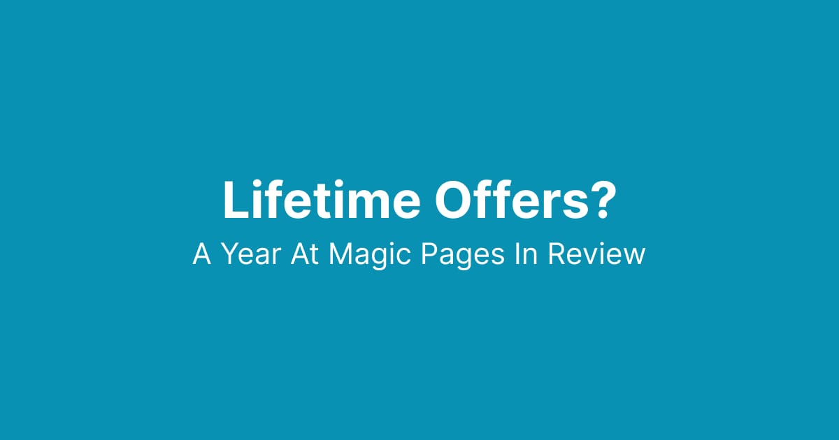 Lifetime Offers: A Year in Review