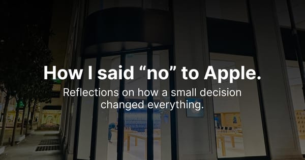 How saying "no" to Apple changed everything